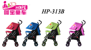 Belle ours de bande dessinée bébé <span class=keywords><strong>landau</strong></span> poussette en acier cadre parapluie poignée bébé transport usine en gros - Product Image 5