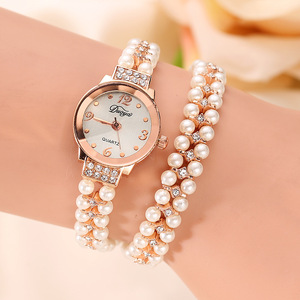Trasporto libero di Nuovo modo di orologi di lusso per le donne della perla delle donne orologi vendite dirette Della Fabbrica LNW025 - Product Image 3