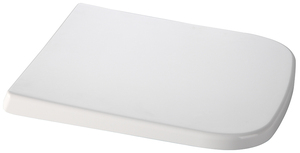 Cubierta de asiento de inodoro UF blanca antimicrobiana moderna YC015 Artículos sanitarios con características de liberación rápida y cierre lento Forma alargada - Product Image 2