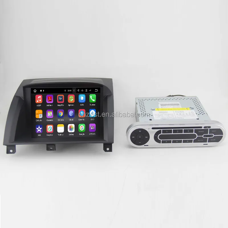 Autoradio android, lecteur multimédia, dvd, wifi, bt, musique, commandes au volant, pour voiture mg3