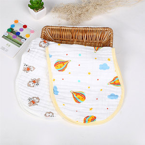 Elinfant <span class=keywords><strong>2</strong></span> pcs/lot organic cotton gauze muslin baby bib bandanas soft breathable baby Burp towel - Product Image 4