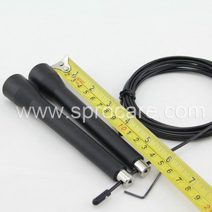 <span class=keywords><strong>Double</strong></span> Sous câble <span class=keywords><strong>corde</strong></span> <span class=keywords><strong>à</strong></span> <span class=keywords><strong>sauter</strong></span> pour Cross Fitness Formation Réglable pour taille Adulte ou Enfants SP-JR25 - Product Image 4