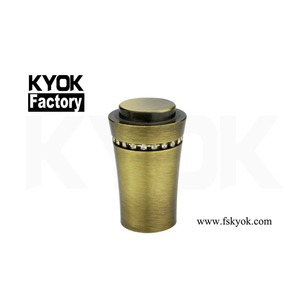 KYOK jardín DecorFinials par <span class=keywords><strong>de</strong></span> 24 pulgadas bola <span class=keywords><strong>de</strong></span> cristal final <span class=keywords><strong>de</strong></span> barras <span class=keywords><strong>de</strong></span> cortina <span class=keywords><strong>de</strong></span> latón <span class=keywords><strong>de</strong></span> cerámica techo <span class=keywords><strong>remates</strong></span> H520 - Product Image 6