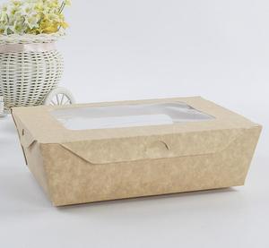 Hộp Sushi Cắt Theo Khuôn Sản Xuất Thiết Kế Theo Yêu Cầu Hộp Ăn Trưa Lấy Ra Thực Phẩm Bằng Giấy Kraft Màu Nâu Tái Chế - Product Image 2