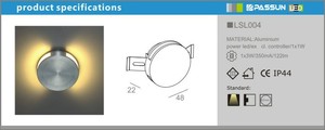 <span class=keywords><strong>Mini</strong></span> applique murale <span class=keywords><strong>led</strong></span> encastrée, en aluminium, luminaire d'intérieur, pour escaliers, salle de bain, ip65 - Product Image 4