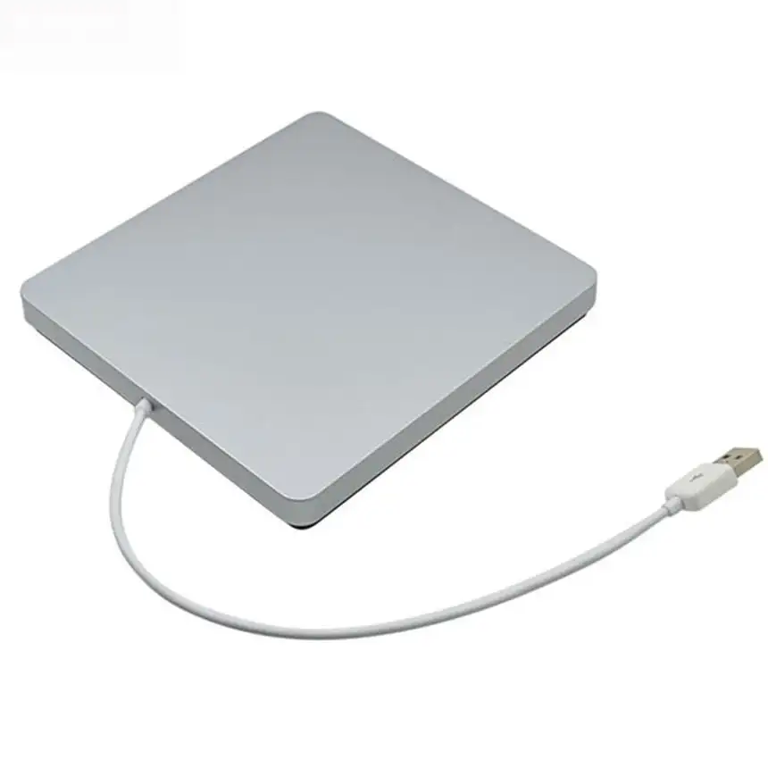 Macbook Pro Air iMAC 용 슈퍼 슬림 외장 USB 2.0 슈퍼 드라이브 케이스 인클로저, 9.5mm 12.7mm SATA 광학 드라이브 Optibay의 슬롯