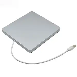 Süper ince harici USB 2.0 Superdrive durumda muhafaza için Macbook Pro Air iMAC, yuvası 9.5mm 12.7mm SATA optik sürücü Optibay