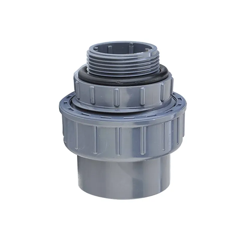 PN10 PN16 PVC blau union kupplung, PVC gewinde union stecker