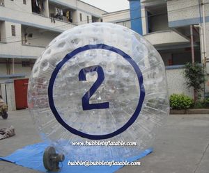 2.5 <span class=keywords><strong>la</strong></span> calidad de diámetro bola del zorb, inflable Mega bola, TPU tierra Zorbs - Product Image 6
