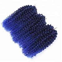 Extensions de cheveux synthétiques bouclés en gros pour tresses au crochet, tresses Marley, tresses ultra crépues, Malibob, dreadlocks synthétiques, cheveux au crochet