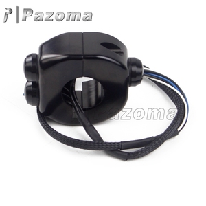 Interrupteur de guidon de moto étanche, 21/22mm, pour phare, klaxon pour freinage, ON/OFF, tue, à 3 boutons - Product Image 2