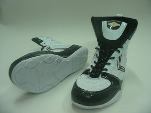 Zapatos lado del ring de boxeo Diablo Alto-Top Botas Kickboxing la gimnasia del <span class=keywords><strong>entrenamiento</strong></span> zapatillas de deporte - Product Image 2
