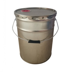 Secchio Conico per Vernice da 20L, Contenitore in <span class=keywords><strong>Latta</strong></span> da <span class=keywords><strong>5</strong></span> Galloni con Bordo Arricciato per <span class=keywords><strong>Olio</strong></span> - Product Image 4