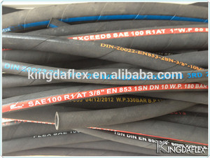 Fabrication kingdaflex 1sn en853 haute flex tuyau hydraulique pour le domaine du génie <span class=keywords><strong>de</strong></span> la mine d'exploration sur le terrain - Product Image 5