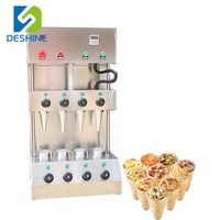 Cono de pizza de cuatro cono