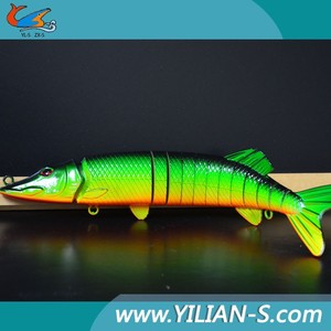 2015 el último diseño multi articulado lucio swimbait señuelos de pesca para agua dulce - Product Image 5