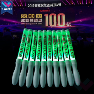 Bastoncini Luminosi LED Personalizzabili a 15 Colori con Telecomando Wireless per Concerti e Feste, MOQ 100 Pezzi - Product Image 2