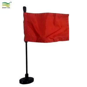 Custom Magnetic Base Car Flags with Flexible Flag Pole