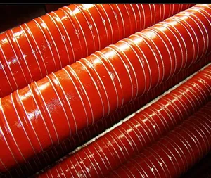 Chine fabricant prix de gros haute température dongguan tube en silicone résistant à la chaleur silicone conduit flexible