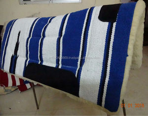 Manta de Silla de Montar Acrílica Personalizada de Alta Calidad, Hecha a Mano en Nueva Zelanda, para Carreras de Caballos, Variedad de Colores - Product Image 1