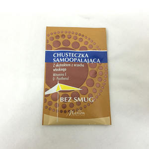 Paquet unique de lingettes humides pour les soins de la peau personnalisés en gros Machine à lingettes humides autobronzantes Fabrication de lingettes nettoyantes humides de haute qualité - Product Image 1