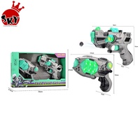 Pistolet électrique 47 w avec clignotant led, pistolet sonore avec musique, super espace