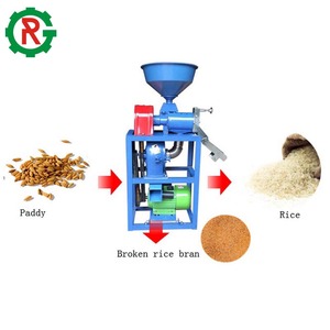 Machine à décortiquer le riz thaïlandais / mini usine de décorticage du riz - Product Image 1