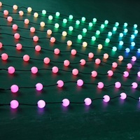 Controlador Dmx 512 gratis Control de iluminación navideña Software Madrx para bola Led de píxeles Dmx de 50mm