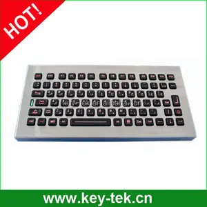 1.5 mm de curso longo militar teclado para marine