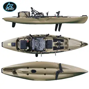 12ft Đạp Cá Kayak Động Cơ Powered Đua Kayak