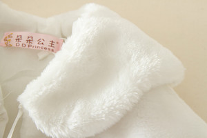Cappotto in Ecopelliccia per Bambine all'Ingrosso, <span class=keywords><strong>Giacca</strong></span> Autunno e Inverno, Mantella per Bambine, Capospalla Femminile - Product Image 4