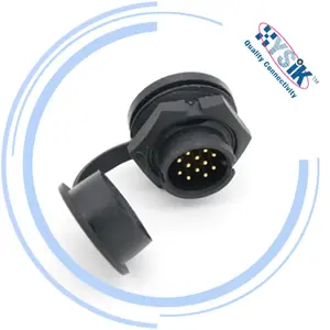 Amphenol LTW 2660-0019-01 Bullet stecker Plug 2 3 4 5 6 7 8 9 12 Pin vertikale montieren Series anschlüsse