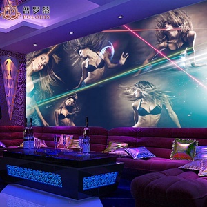 Sexy e hot bikini della ragazza carta da parati 3d tessuto di decorazione murale - Product Image 2