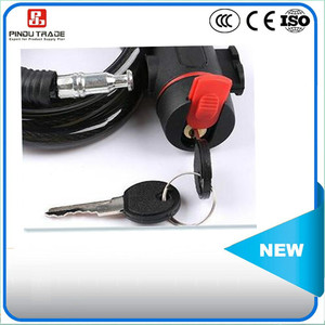 Máxima seguridad cadena <span class=keywords><strong>de</strong></span> la <span class=keywords><strong>bicicleta</strong></span> <span class=keywords><strong>de</strong></span> bloqueo <span class=keywords><strong>de</strong></span> cable <span class=keywords><strong>de</strong></span> alambre <span class=keywords><strong>de</strong></span> acero - Product Image 2