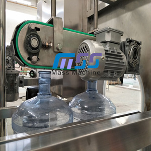 Machine à boissons électrique automatique FILLINE contrôlée par PLC pour fûts/bouteilles/canettes en plastique/verre de 20 L, 100-1200 BPH, <span class=keywords><strong>eau</strong></span> pure - Product Image 2