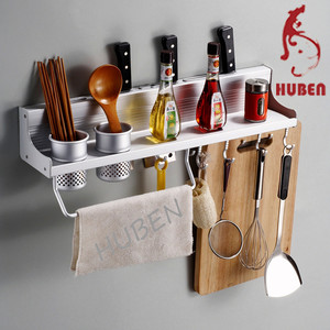 Étagère à évier de cuisine avec fixation murale, ustensiles ménagers épices, nouvel arrivage - Product Image 4