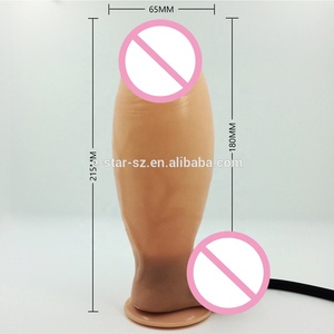 Gode gonflable de jouets sexuels de pénis de silicone pour la femme - Product Image 2