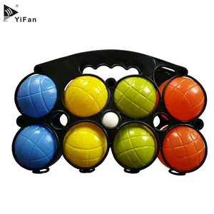 Jeu <span class=keywords><strong>de</strong></span> <span class=keywords><strong>boules</strong></span> <span class=keywords><strong>de</strong></span> boccia en plastique personnalisé Jeux <span class=keywords><strong>de</strong></span> sport <span class=keywords><strong>de</strong></span> plein air Boule <span class=keywords><strong>de</strong></span> pétanque - Product Image 1