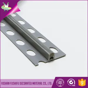 FSF Manufacturer Plastic Ceramic Flooring Tile Waterproof Tile Trim Pvc Tile Expansion Joint Strip