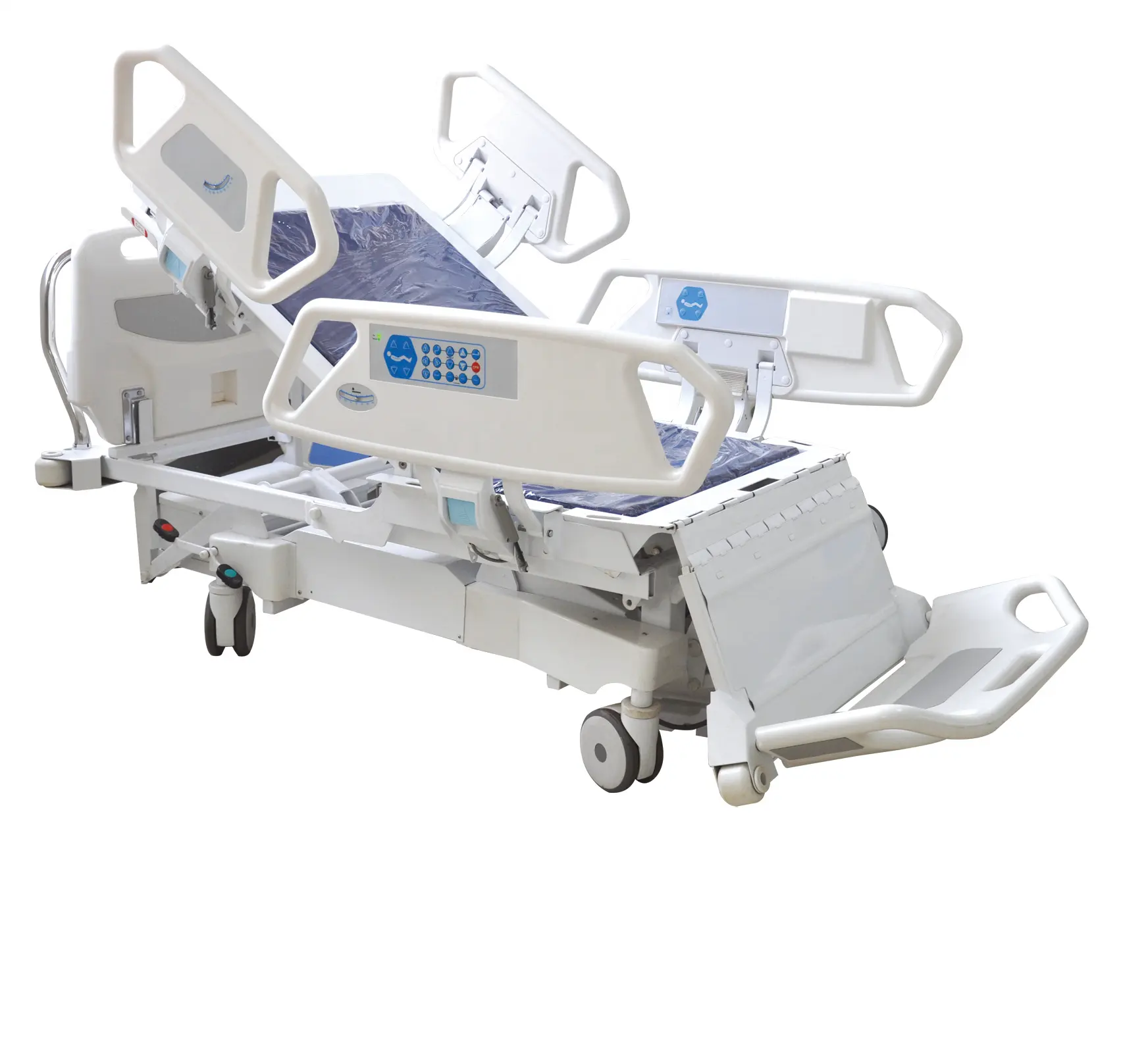 8つの機能を備えた高品質の高級電気椅子病院用ベッド/ICUルームX線電気病院用ベッド