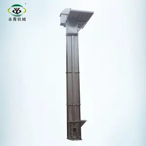 Stainless steel food rice grain bucket elevator