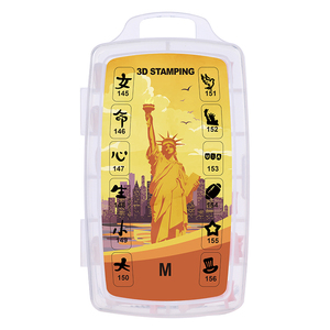 <span class=keywords><strong>Kit</strong></span> d'estampage 3D <span class=keywords><strong>pour</strong></span> Nail Art DIY Salon Express - Product Image 6