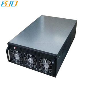 Chine Pas Cher <span class=keywords><strong>Prix</strong></span> 4U mining 6GPU 6 fans Mineur Cadre Plate-Forme Cas pour Bitcoin Litecoin ZEC ETH Minière - Product Image 4