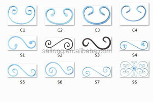 Los rollos de hierro forjado más vendidos <span class=keywords><strong>para</strong></span> <span class=keywords><strong>ventanas</strong></span> del fabricante de China <span class=keywords><strong>para</strong></span> <span class=keywords><strong>enrejado</strong></span> y puertas de esgrima - Product Image 4