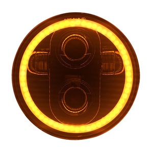 Phare de conduite LED pour moto 40W 5.75 "phare LED rond 5 3/4 pouces projecteur de moto phare avec <span class=keywords><strong>Halo</strong></span> - Product Image 3
