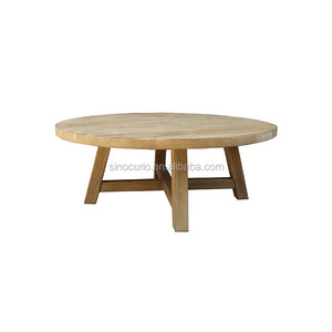 Cinese antico riproduzione in <span class=keywords><strong>legno</strong></span> massello riciclato mobili olmo tavolino <span class=keywords><strong>rotondo</strong></span> - Product Image 1