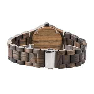 Montres de marque de luxe logo personnalisé nouvellement venu montre en bois - Product Image 3