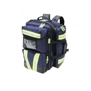 EMS Bag Trauma Fitst Responder Backpack with High Visibility Reflective Zip Pull Medical Backpack