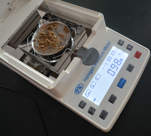 Analyseur d'humidité infrarouge halogène XY-105W avec grand écran et plage de mesure de 0 à 100 % pour les algues séchées - Product Image 5