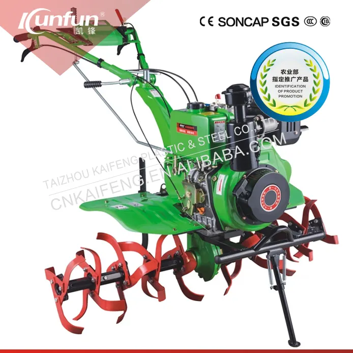 Brand New New Multifonctions Faite En Chine Mini Jardin Tracteur Motoculteur Avec KAMA Moteur